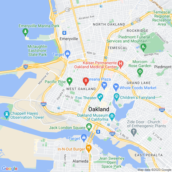 My Remodeling Group location map: 2315 Market St. Suite C7, Oakland, CA